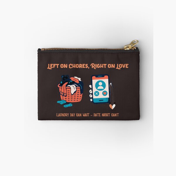 Item preview, Left on Chores, Right on Love – Funny Dating T-Shirt | Swipe Series designed and sold by InkandBranch.