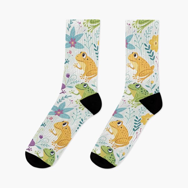 Item preview, Colorful frog pattern designed and sold by trendspatterns.