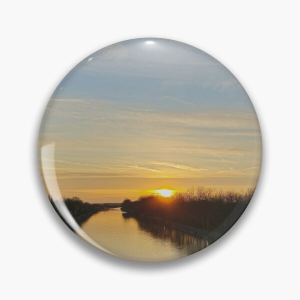 Artikelvorschau, Sonnenuntergang am Mittellandkanal – Wunstorf Kolenfeld entworfen und verkauft von TravelLensPro.