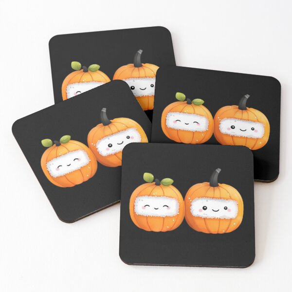 Item preview, Kawaii Chibi Pumpkins for Halloween designed and sold by MakersFolly.