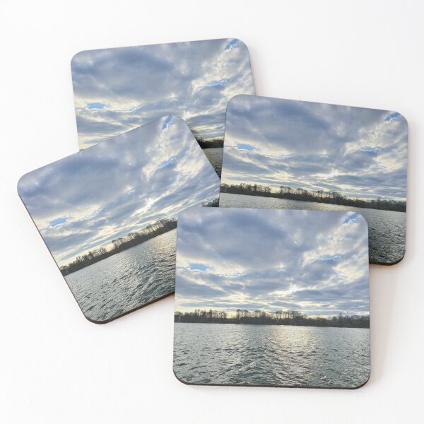 Item preview, Maschsee Hannover under dramatic skies designed and sold by TravelLensPro.