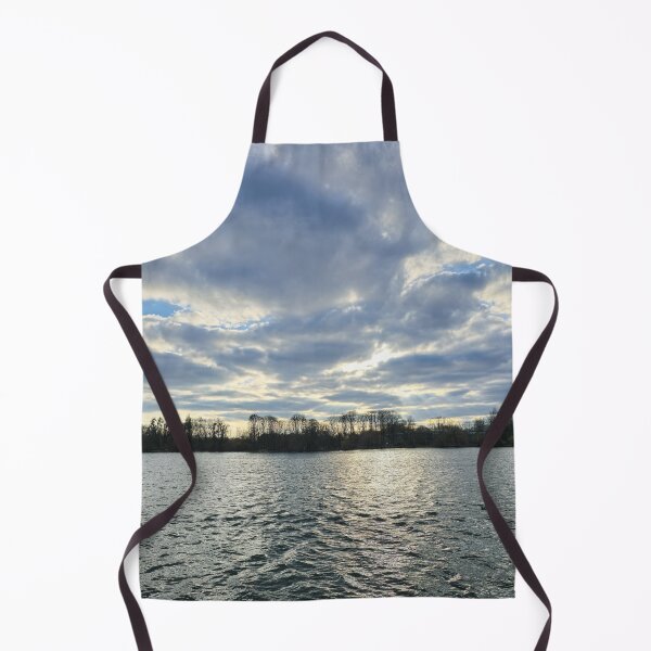 Item preview, Maschsee Hannover under dramatic skies designed and sold by TravelLensPro.