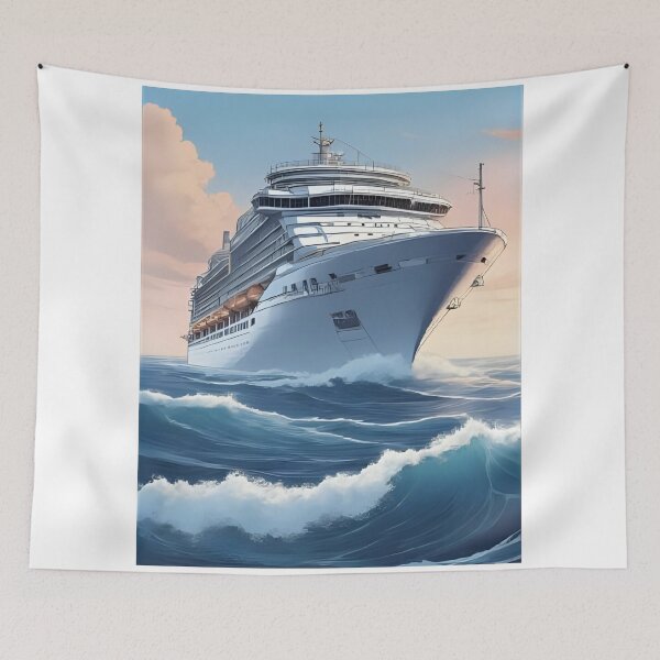 Item preview, “Vacation on a multi-deck cruise ship” designed and sold by RAKO13.