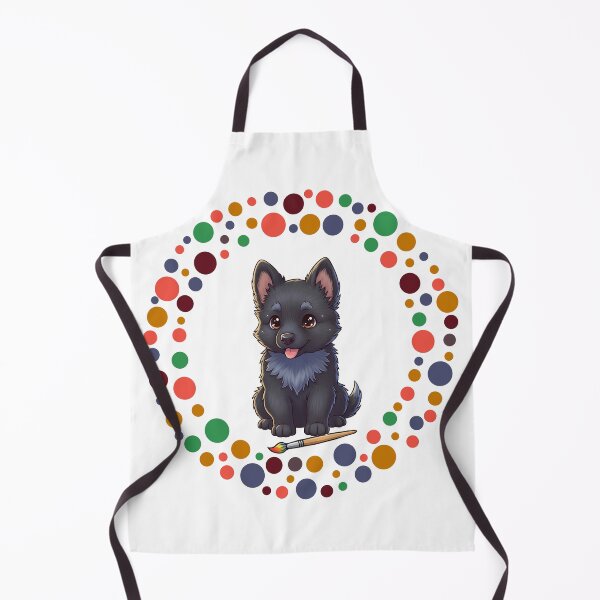 Item preview, Celebrate Dot Day with My Belgian Sheepdog | Colorful Dog Art  designed and sold by The Real Life Symphony.