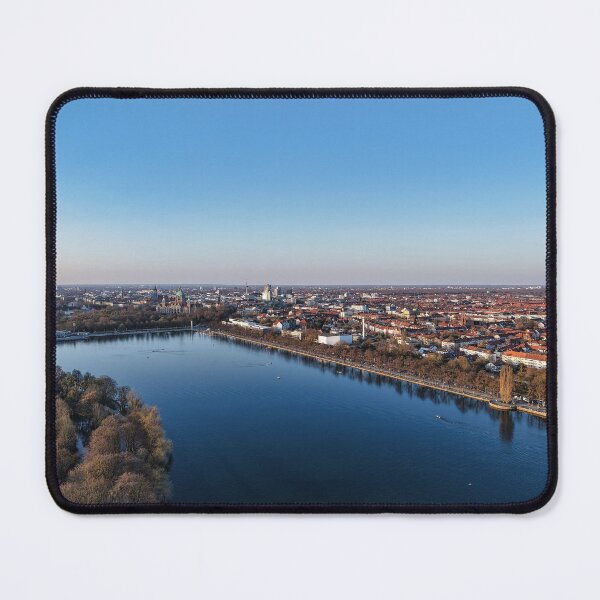 Item preview, Panoramic view of Hannover Maschsee designed and sold by TravelLensPro.