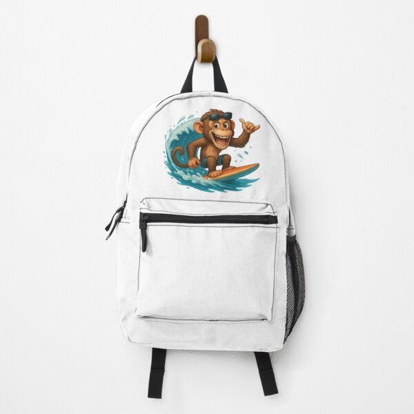 Item preview, Surfing Monkey – Tropical Fun with Style designed and sold by TravelLensPro.
