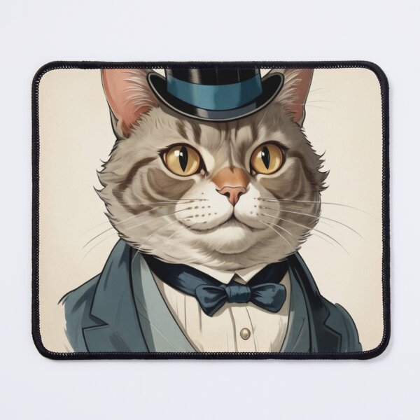 Item preview, CHILDREN FUNNY TOP HAT CAT AND BOW TIE ai generated created by frasues designed and sold by frasues.