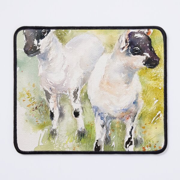 Item preview, Spring Lambs designed and sold by ArtiChauhanArt.