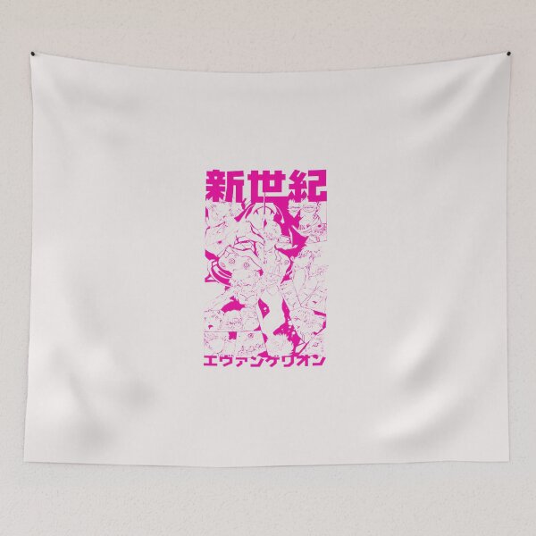 Item preview, Impactful Anime Character Art in Bold Magenta designed and sold by ChelseyKeranART.