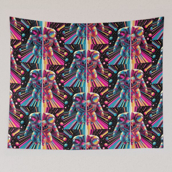 Item preview, Colorful astronaut desighn  designed and sold by Dogandesighn.