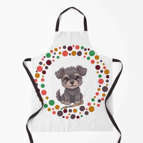 Item preview, Celebrate Dot Day with My Affenpinscher | Colorful Dog Art designed and sold by The Real Life Symphony.