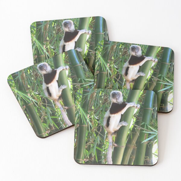 Item preview, Madagascan Lemur Climbing Bamboo  designed and sold by KikiWonders.