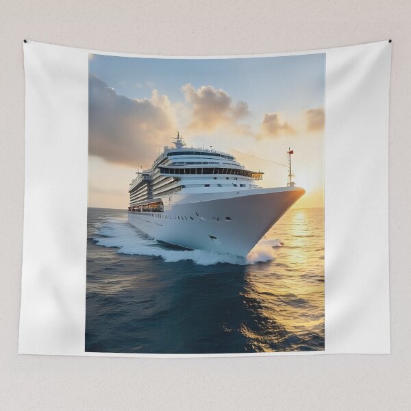 Item preview, “Vacation on a multi-deck cruise ship” designed and sold by RAKO13.