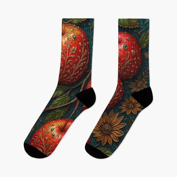 Item preview, Jewel Apples designed and sold by Kaleidoscope Print.
