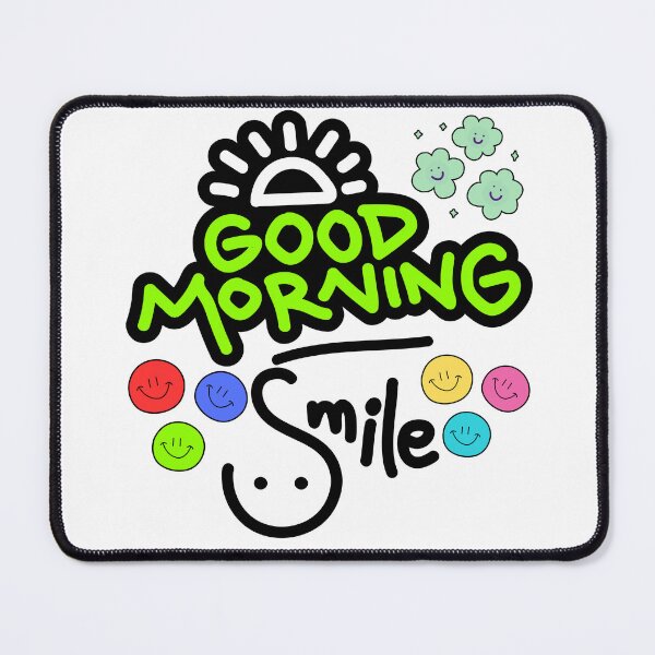 Item preview, SMILE, GOOD MORNIG designed and sold by stickersrafisa.