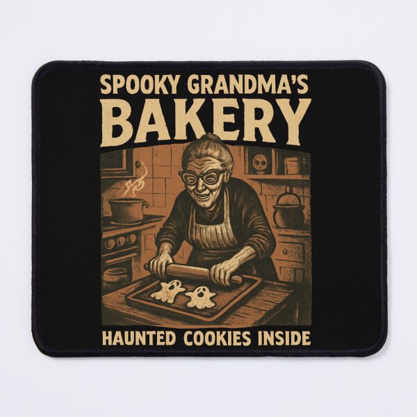 Item preview, Spooky Grandma's Bakery designed and sold by Moad Fahim.
