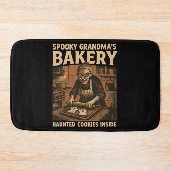 Item preview, Spooky Grandma's Bakery designed and sold by Moad Fahim.