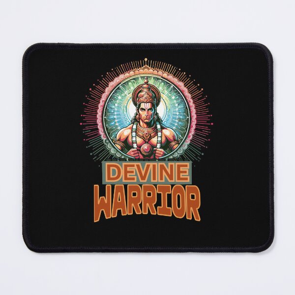 Item preview, Yoga merch with psychedelic  hindu Indian lord  Hanuman version 86a diwali,rangoli, indian festival design 55 designed and sold by mndesignworx.