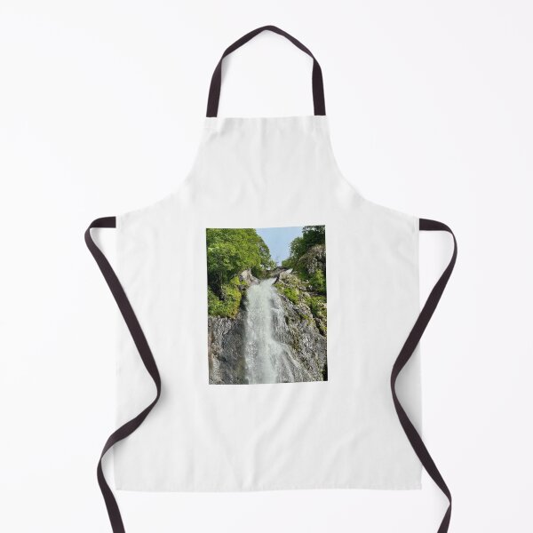Item preview, Large Waterfall on Hiking Trail (Aber Falls) designed and sold by KikiWonders.