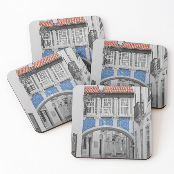 Item preview, Leiria Alleyway - A Glimpse of Portuguese Charm designed and sold by Clavivs.