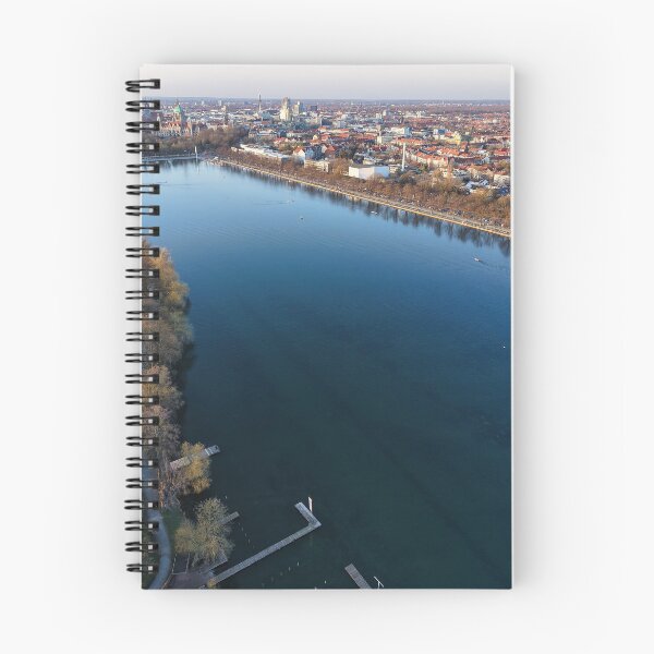 Item preview, Hanover from above – Maschsee Panorama designed and sold by TravelLensPro.