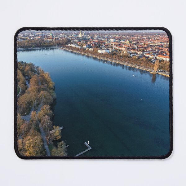 Item preview, Hanover from above – Maschsee Panorama designed and sold by TravelLensPro.