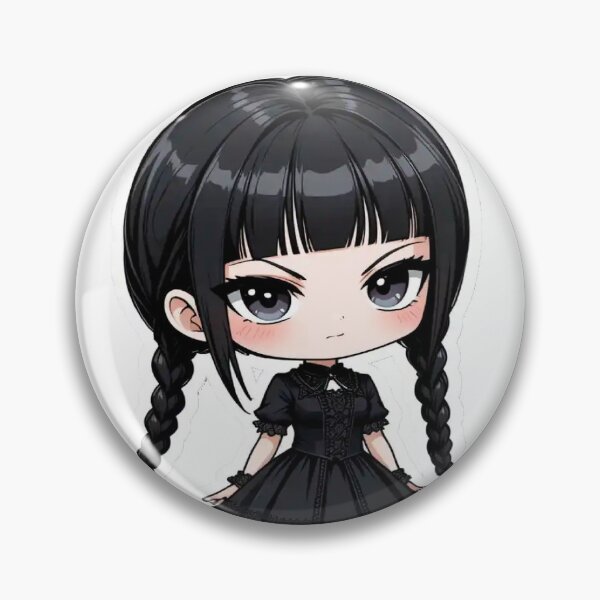Artikelvorschau, Verrückter süßer Goth Chibi entworfen und verkauft von Bellou28.