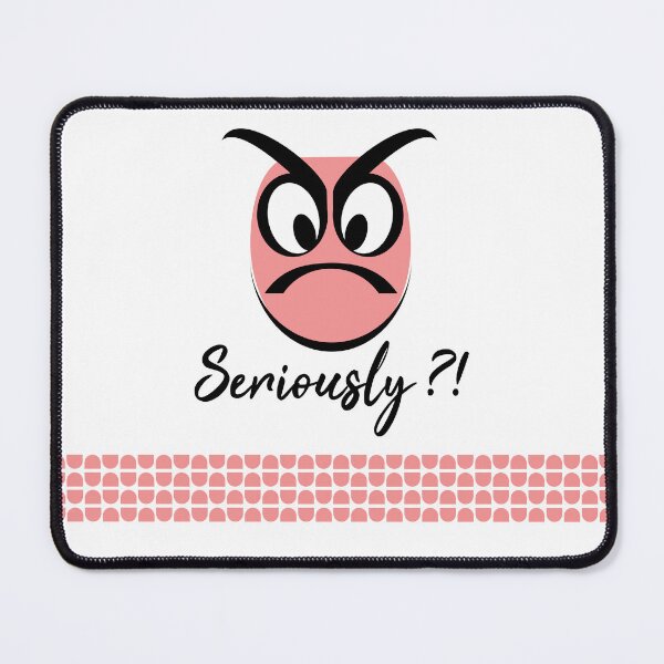 Item preview, Mood Squad – Grumpz: Seriously?! designed and sold by Anibal Sá Illustrations.