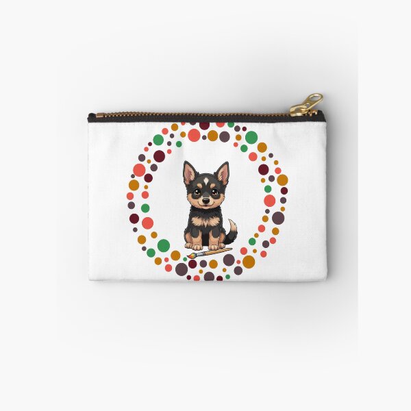 Artikelvorschau, Feiern Sie den Dot Day mit meinem Kelpie | Bunte Hundekunst entworfen und verkauft von The Real Life Symphony.