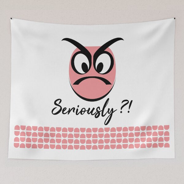 Item preview, Mood Squad – Grumpz: Seriously?! designed and sold by Anibal Sá Illustrations.