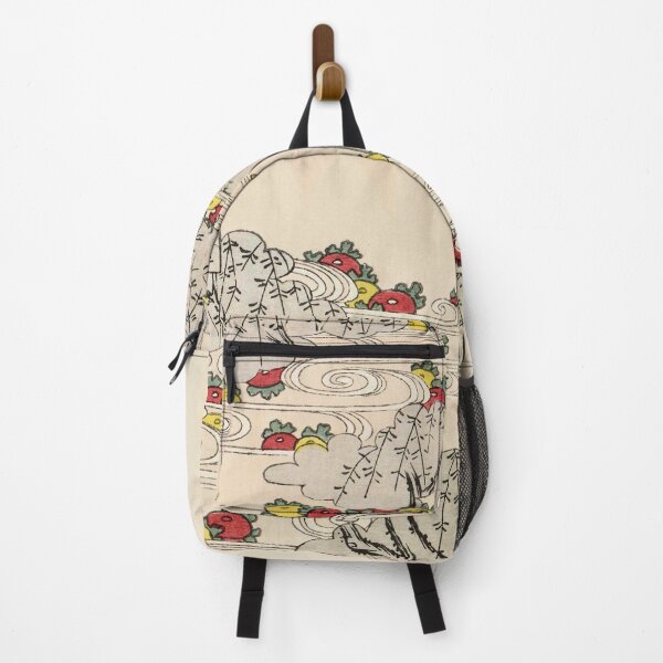Item preview, Floating Clouds and Pomegranate Blossoms designed and sold by WheelieGdArt.