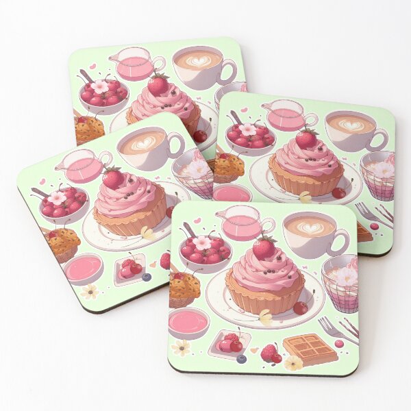 Item preview, Anime Cake – Colorful Kawaii Dessert | Cute Manga Style Food designed and sold by Sugar Wisdom .