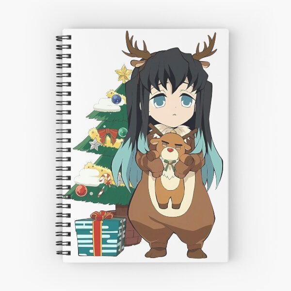 Item preview, Tokito next to the Christmas tree designed and sold by abriellaStudios.