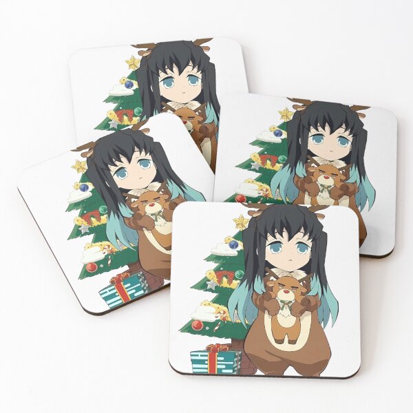 Item preview, Tokito next to the Christmas tree designed and sold by abriellaStudios.