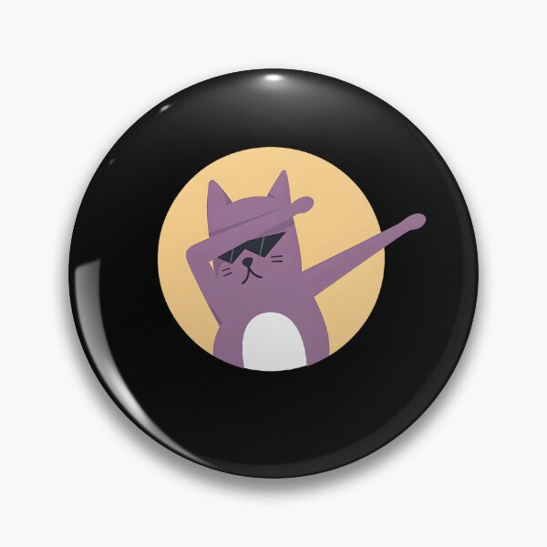 Item preview, Funny Dabbing Cat With Sunglasses Cool Dance Meme Design designed and sold by DrawHandArt.