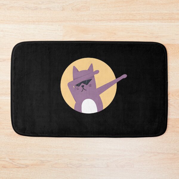 Item preview, Funny Dabbing Cat With Sunglasses Cool Dance Meme Design designed and sold by DrawHandArt.