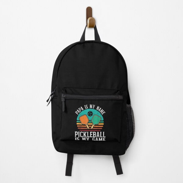 Item preview, Papa My Name Pickleball My Game Pickle Ball Dad Grandpa Men designed and sold by DoodleUrban.