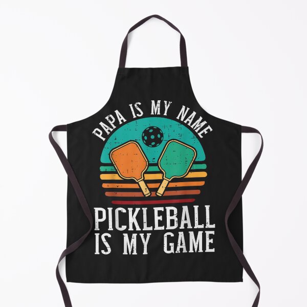 Item preview, Papa My Name Pickleball My Game Pickle Ball Dad Grandpa Men designed and sold by DoodleUrban.