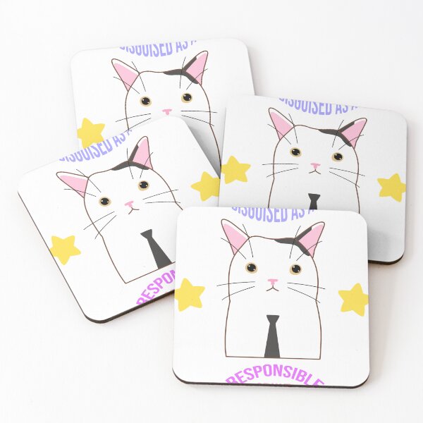 Item preview, Disguised as responsible adult cat meme designed and sold by ichancollection.