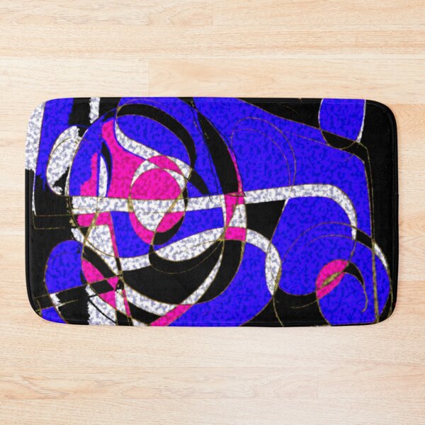 Item preview, black n blue turbulent abstract design designed and sold by SmashingDeals.