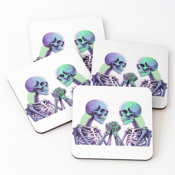 Item preview, Skeletons Hugging - Bony Love You Should Have Already designed and sold by StormArte.