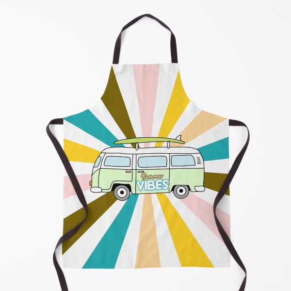 Item preview, Summer Vibes Van – Retro Surf Bus Design designed and sold by ChrisArnold.