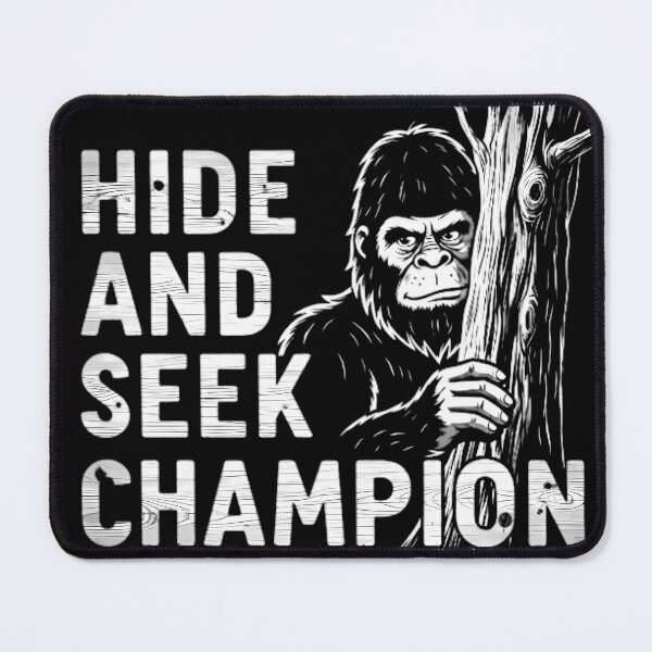 Item preview, Bigfoot Hide and Seek Champion designed and sold by Linework Studio.
