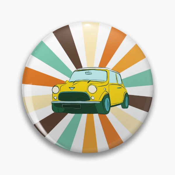 Item preview, Retro Yellow Car – Vintage Pop Art Design designed and sold by ChrisArnold.