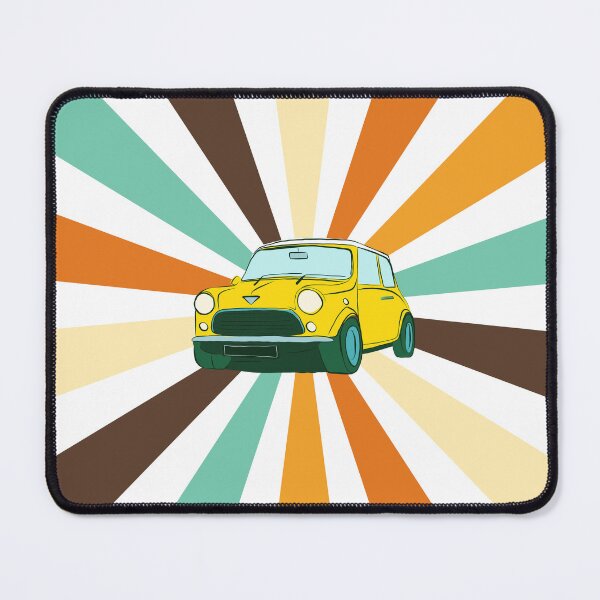 Item preview, Retro Yellow Car – Vintage Pop Art Design designed and sold by ChrisArnold.