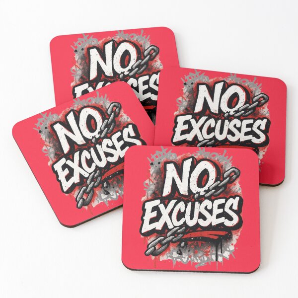 Item preview, No Excuses designed and sold by RedHow.