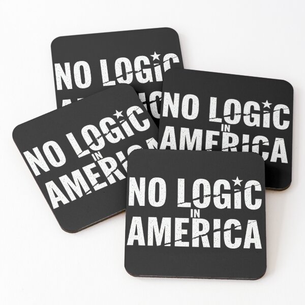 Item preview, No Logic in America – Satirical Statement Design designed and sold by fulldreamer2021.