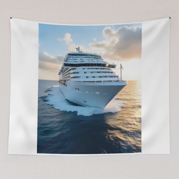Item preview, “Vacation on a multi-deck cruise ship” designed and sold by RAKO13.