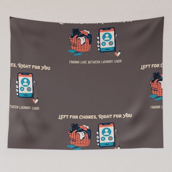 Item preview, Left for Chores, Right for You – Swipe Series Apparel designed and sold by InkandBranch.