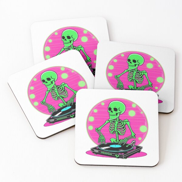 Item preview, DJ Skeleton - Add some rhythm to your Halloween with this design designed and sold by StormArte.